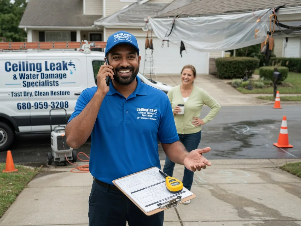 Ceiling Leak Cleanup Turbotville, PA FAQs